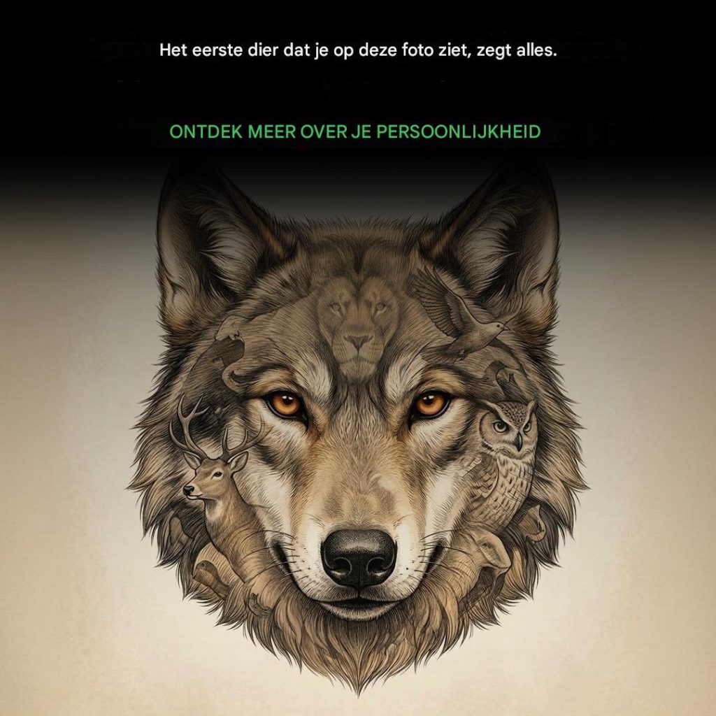 Oogtest: Het dier dat je ziet, onthult je persoonlijkheid.