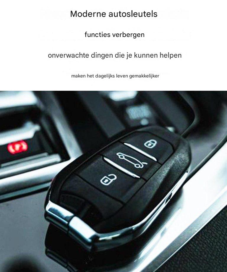 Autosleutels hebben meer applicaties dan je denkt: 3 verborgen functies die je nog niet kent.