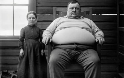 Ze was 1,2 m lang, hij woog 227 kg: hun twaalf misvormde kinderen schokten de wetenschap (1897)