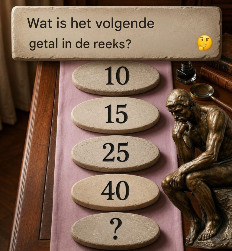🤔Kun je het volgende getal in deze reeks vinden? Bekijk de link voor het antwoord.