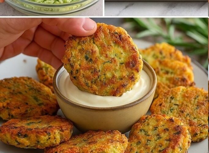 🥒Knapperige courgettepannenkoeken: een makkelijk, gezond en smakelijk recept