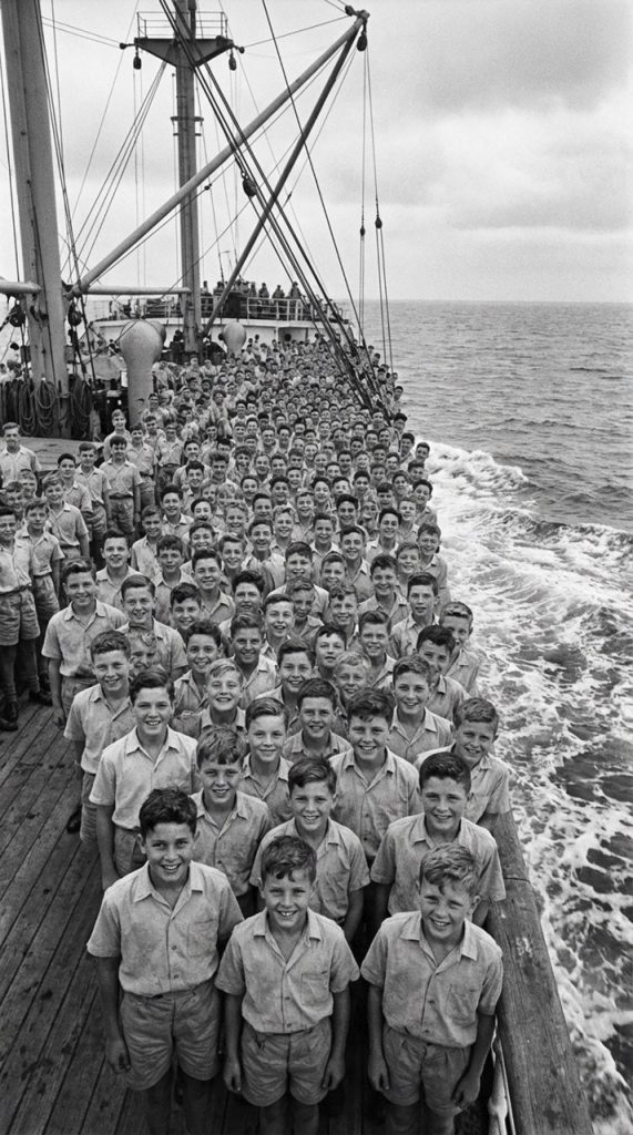 Toen 740 kinderen tijdens de Tweede Wereldoorlog ter dood op zee werden veroordeeld, zei de hele wereld “nee”. Slechts één man zei “ja”. Het was 1942. Een oude schipdreef als een doodskist midden op de Indische Oceaan. Aan boord waren 740 Poolse kinderen, weeskinderen die de Sovjet-arbeidskampen hadden overleefd waar hun ouders waren gestorven aan honger, ziekte en uitputting.