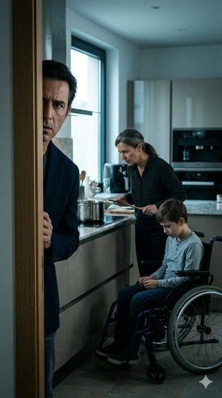 🤫De miljonair deed alsof we op reis gingen. Toen we misbruik maakten van wat de nanny zijn gehandicapte zoon aandeed…