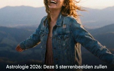 Astrologie 2026: De 5 gelukkigste sterrenbeelden dit jaar