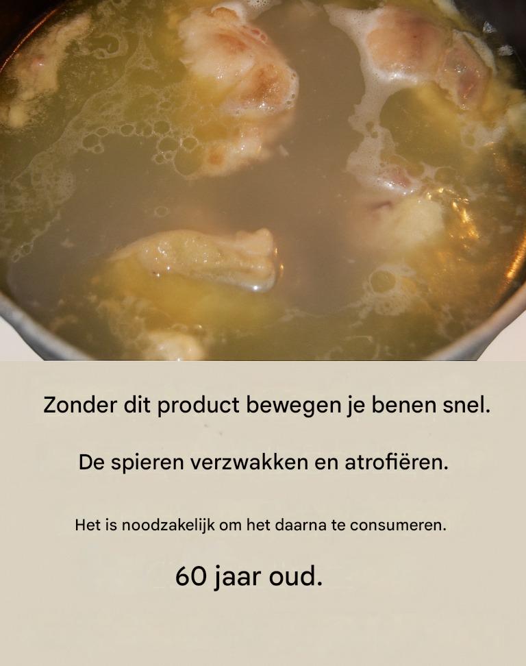 Zonder voldoende beweging zullen je benen snel dunner worden en je spieren atrofiëren. Zorg er na je 60e voor dat je lichaamsbeweging in je leven integreert.