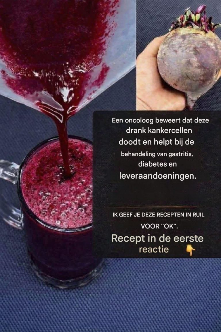 WAARSCHUWING! Bietensap doodt kankercellen in 42 dagen.