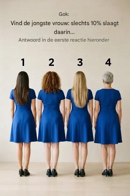 Alleen genieën kunnen raden wie hier de jongste is.