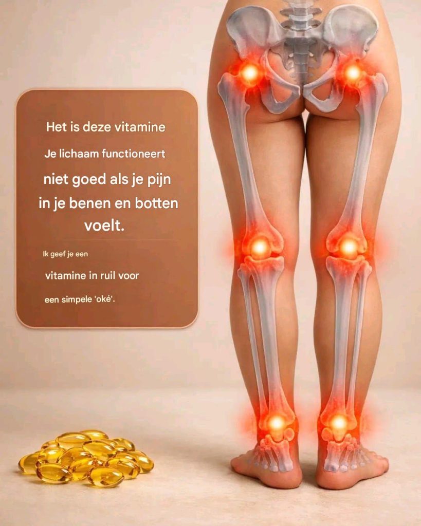 Essentiële verzachtende vitamine is nog groter en botten