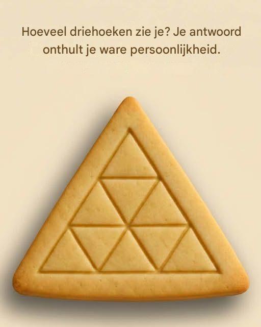 Het aantal driehoeken dat je ziet, bepaald of je een narcist bent… Bekijk de eerste reactie voor meer details 👇💬