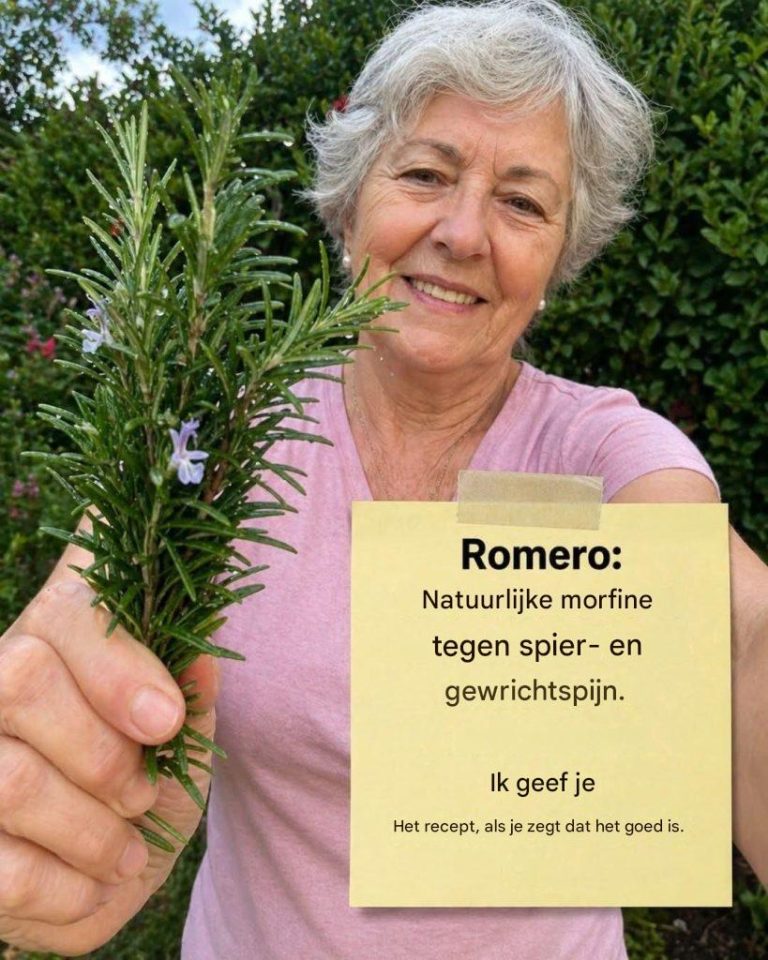 Rozemarijn: een natuurlijke morfine tegen spier- en gewrichtspijn. Het complete recept en de juiste gebruiksaanwijzing vind je in de eerste reactie. Laat een reactie achter om mijn natuurlijke recepten te blijven ontvangen… Bedankt!