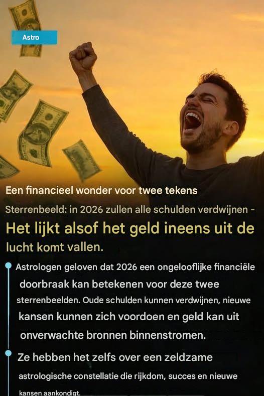 Financiering voor de dag van het Sternzeichen: 2026 volgend jaar is iedereen de klos – de hele boel gaat naar Himmel zu fallen artikel in reactie⬇️