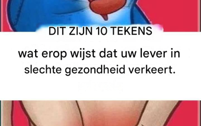 10 tekenen dat je lever ziek is