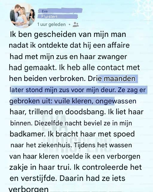 Ik haatte mijn zus omdat ze mijn huwelijk had verwoest… tot de nacht dat ze de baby had gewonnen.
