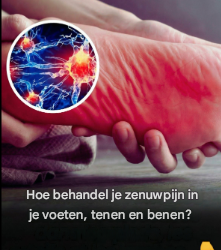 Hoe behandel je zenuwpijn in je voeten, tenen en benen?