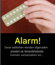 WAARSCHUWING! Deze pillen worden afgeraden omdat ze bloedstolsels kunnen veroorzaken en…