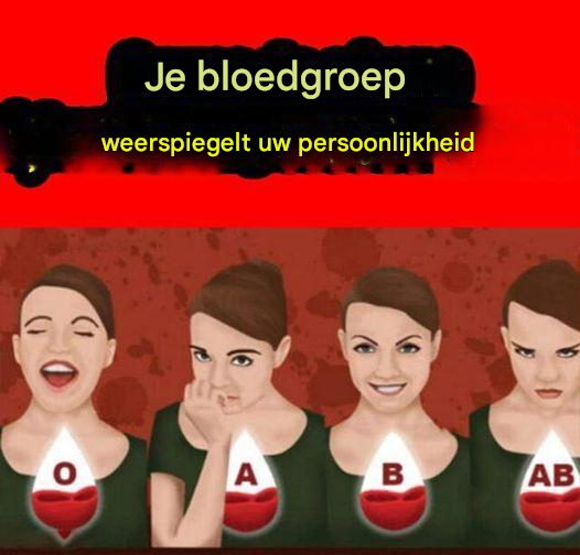 Je bloedgroep constante je persoonlijkheid. Ontdek je dominante persoonlijkheidskenmerken op basis van je bloedgroep.